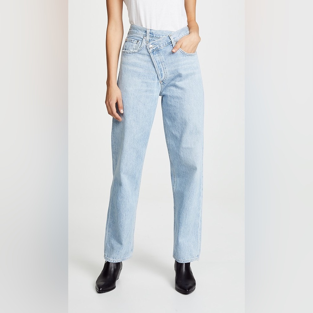 AGOLDE CRISS CROSS JEANS